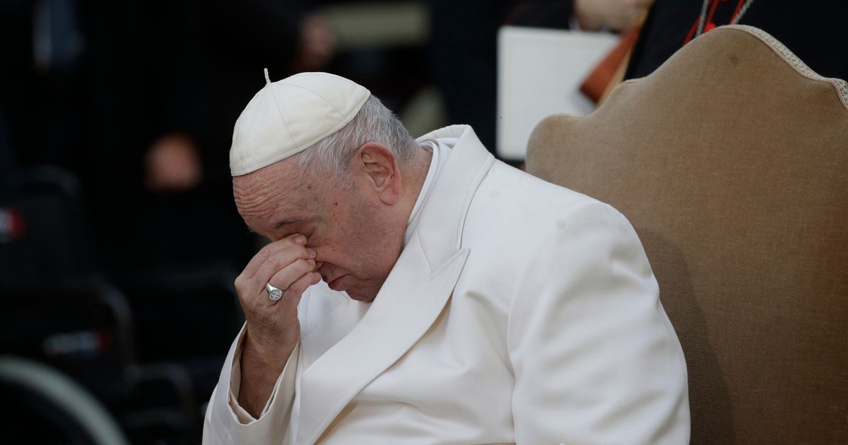 What is the polymyicrobial infection that endangers the life of Pope Francis