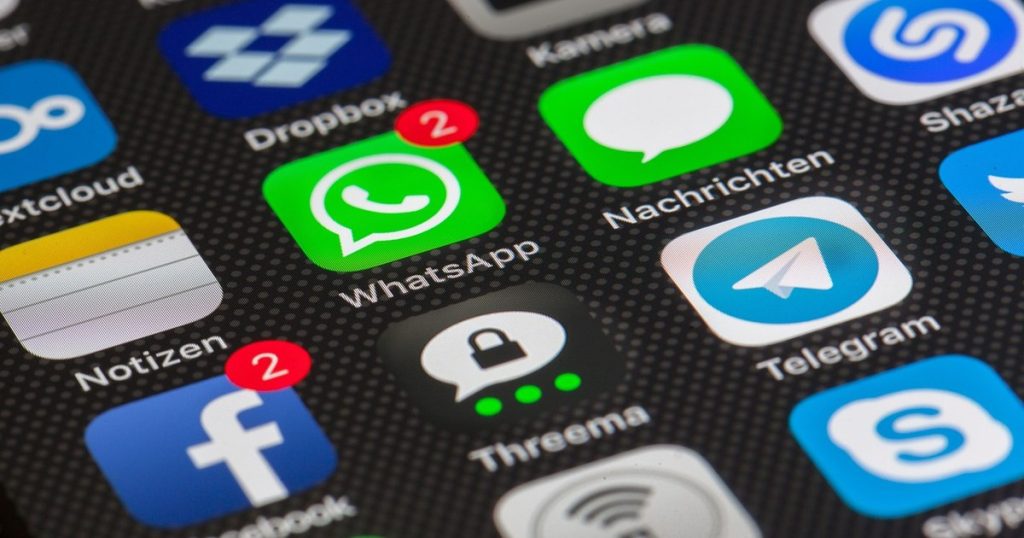 WhatsApp has graphic topics for chat and users can customize every conversation