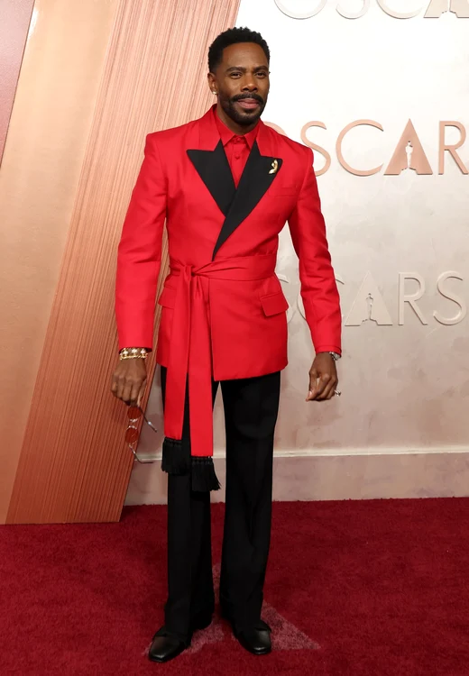Colman Domingo in Valentino on the red carpet at Oscar 2025 Photo Getty Images Vogue Arabia
