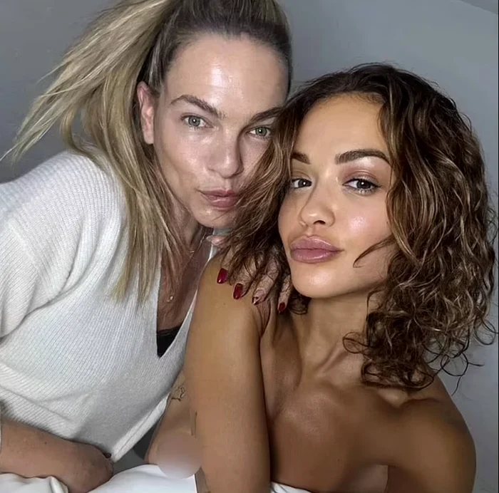 Rita hour with slipped towel. Photo: Daily Mail