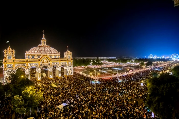 The 'Alumbudo' festival in Seville Spain. PHOTO EPA-EFE