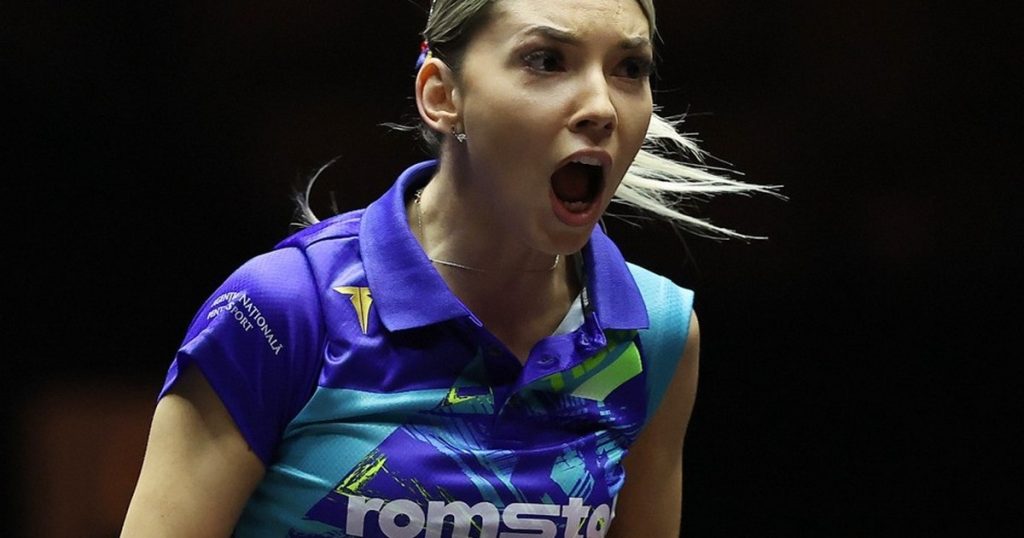 Bernadette Szocs and Iulian Chiriță, national table tennis champions