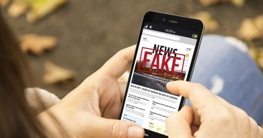 False news is distributed six times faster than real ones, and artificial intelligence must be used to combat misinformation