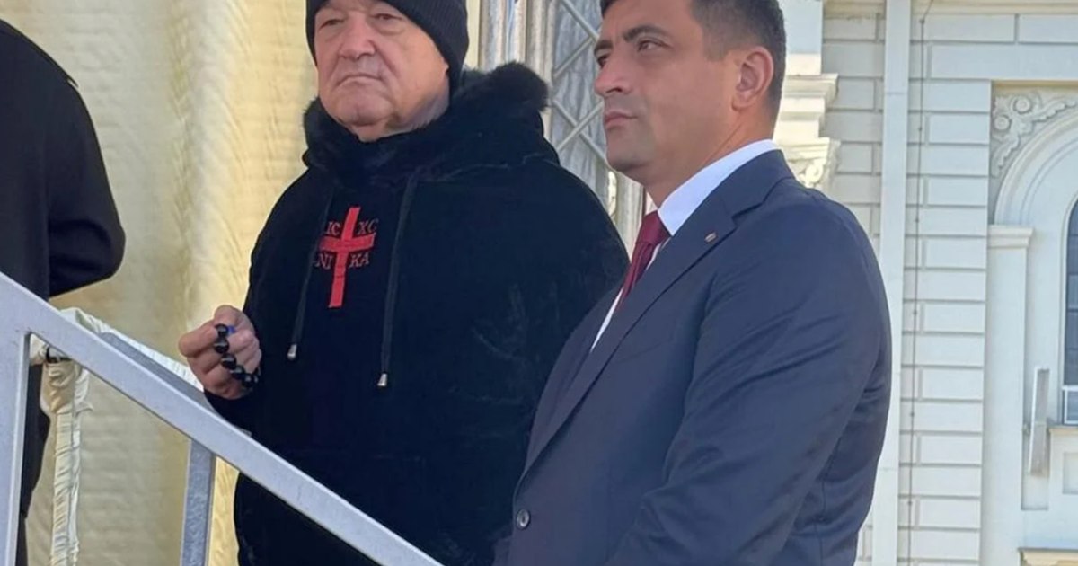 Gigi Becali has reconciled with George Simion and says he has no file on his behalf. "I forgave him, I have no job with him anymore"