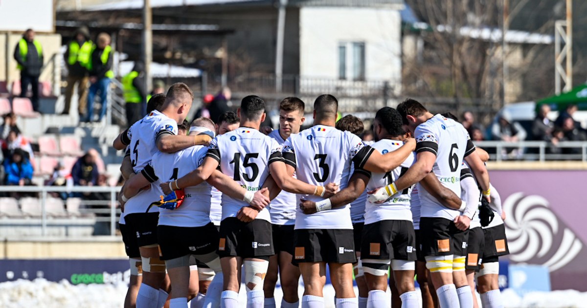 "Oaks", put to the ground by Gruzini. Romania, destroyed by Georgia in the semifinals Rugby Europe Championship
