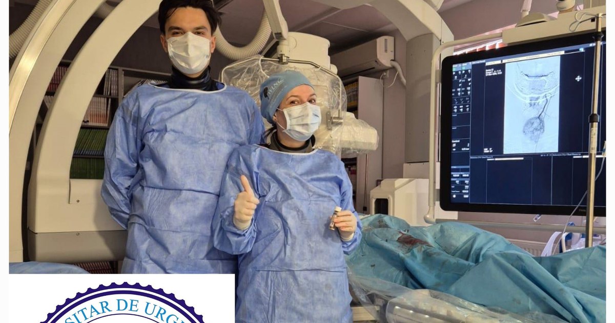 The first thyroid arterial embolization in Romania, successfully carried out at the Bucharest University Emergency Hospital
