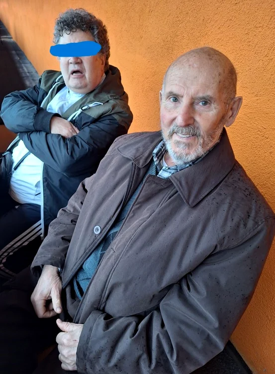 Ioan Sdrobiș, at the match under Pietricica photo / Facebook Gelu Crăcană