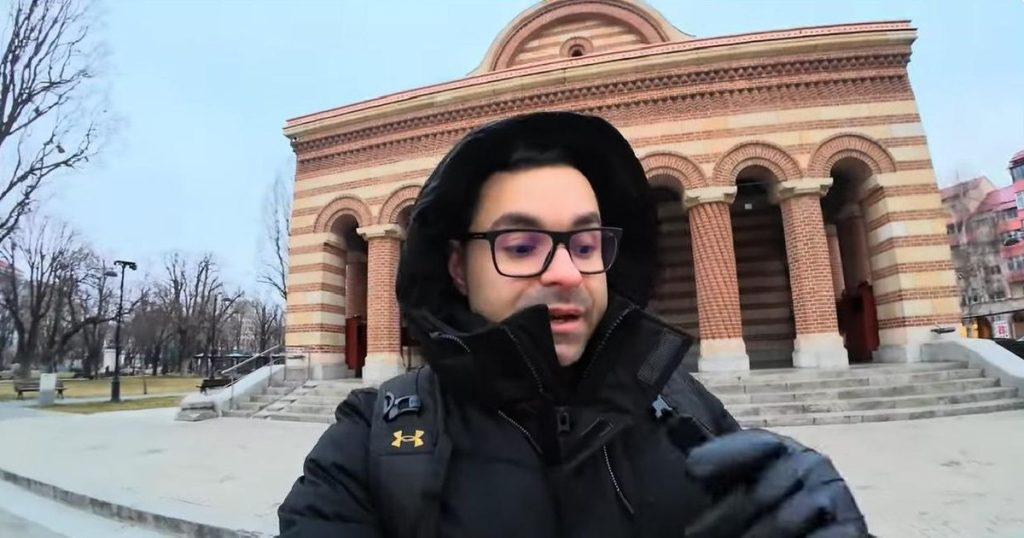 Video the provincial city in Romania that has conquered an Italian vlogger: "It has an incredibly rich history"