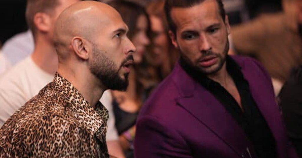 Video while waiting in Romania, the tate brothers spend their time with Donald Trump's friend