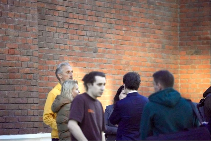 Matei Păun, next to Ema Prisca and Nicușor Dan. Photo: Click!