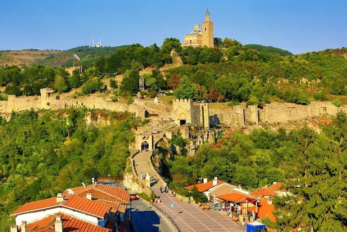 Tsarevets fortress. Source: Wikipedia