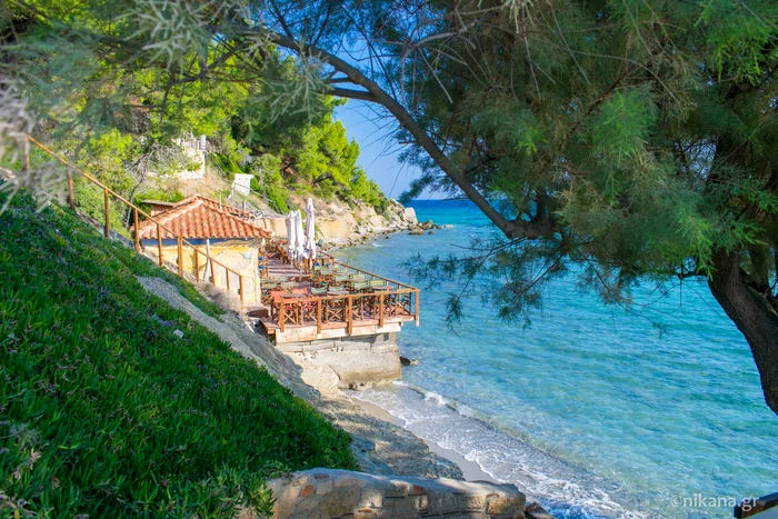 Beach on Kassandra arm in Halkidiki - Greece Photo Nikana Gr