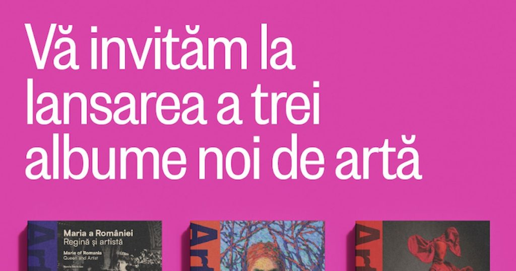 Art Safari announces an event with free access, on Saturday, April 5: the launch of three new art albums dedicated to Queen Maria, the artist Ion Theodorescu and the new generations of artists, Young 3.0