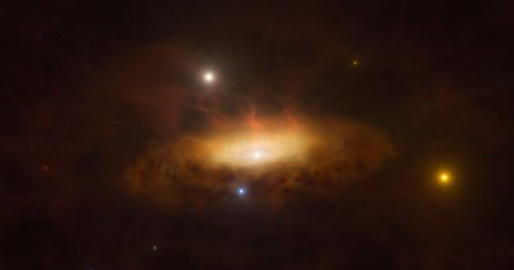 Astronomers, intrigued by the "awakening" of a black hole in the constellation of the Virgin