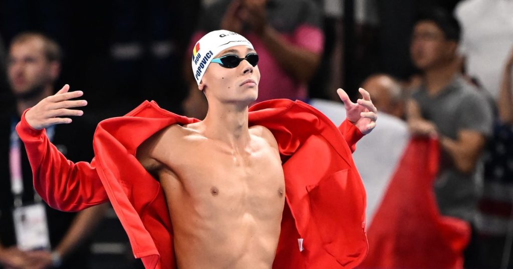David Popovici, fabulous record at 20: he's the fastest man in history at 50, 100 and 200 m free