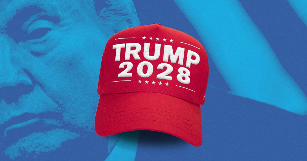 Donald Trump is he preparing for the "third term"? "Trump 2028" shirts and shirts on the US President Online Store