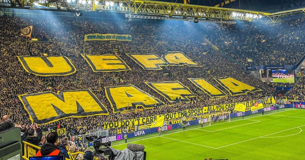 Incredible decision of TAS. The fans of a team have earned their right to shout "UEFA Mafia" without receiving sanctions