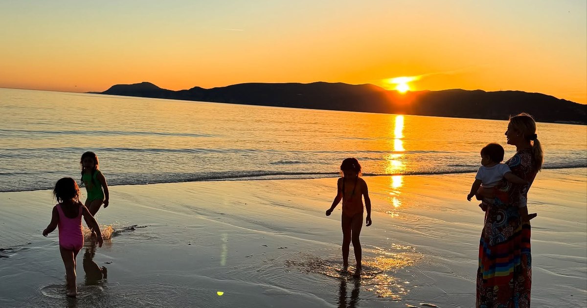 Laura Cosoi, "apocalyptic moments" during the power plant in Portugal. "We negotiated an hour to be received in the villa"