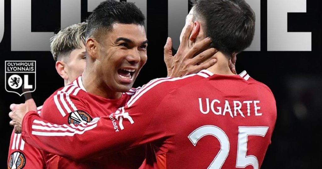 Manchester United - Lyon, amazing in the Europa League. British go to the semifinals after a fabulous return