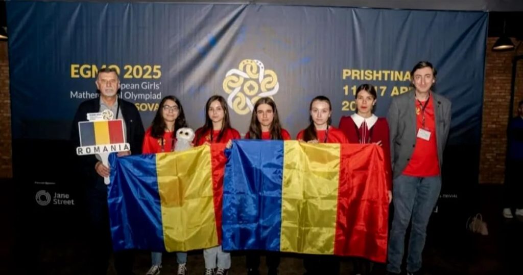 Romania shines at the European Mathematics Olympiad for girls. Four medals obtained
