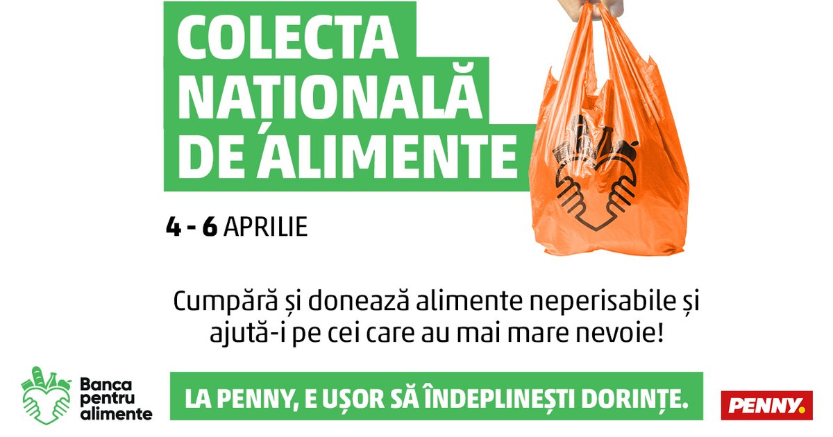 Solidarity with a shopping cart: Penny is next to the national food collection