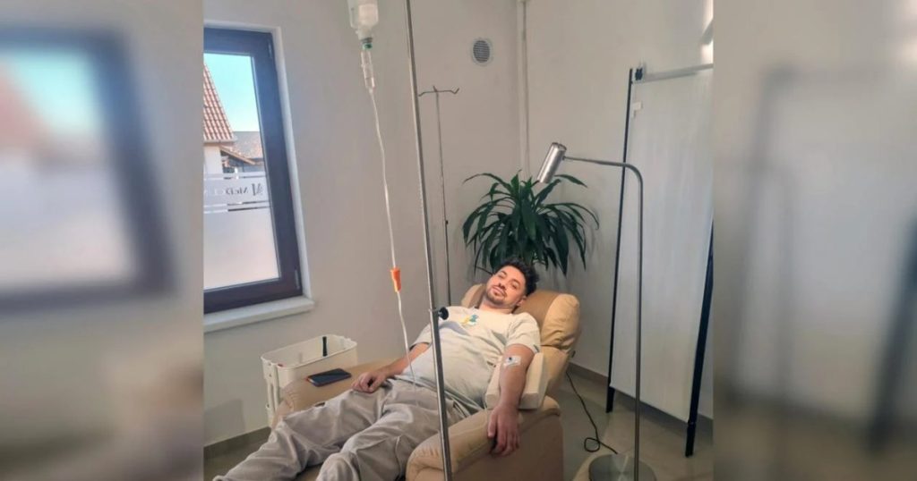 The Șucu family "set up" a former footballer with serious health problems. After donating money he made a gesture toward him