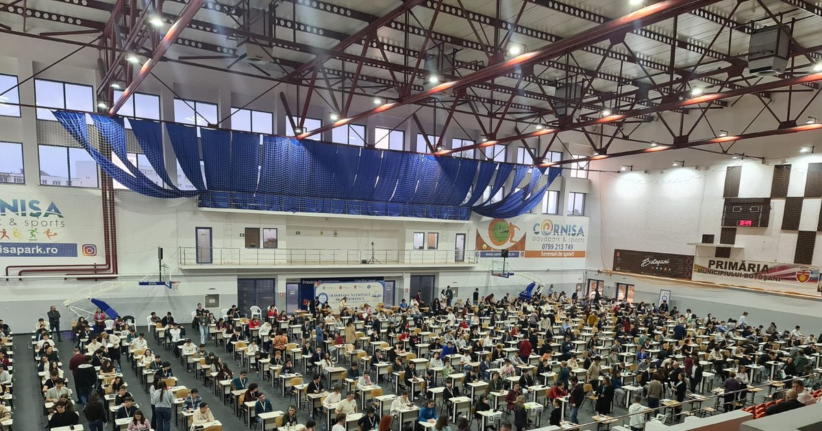 The "city of geniuses" in Romania and the supreme contest of the enlightened minds. Hundreds of students participate in one of the most powerful Olympics