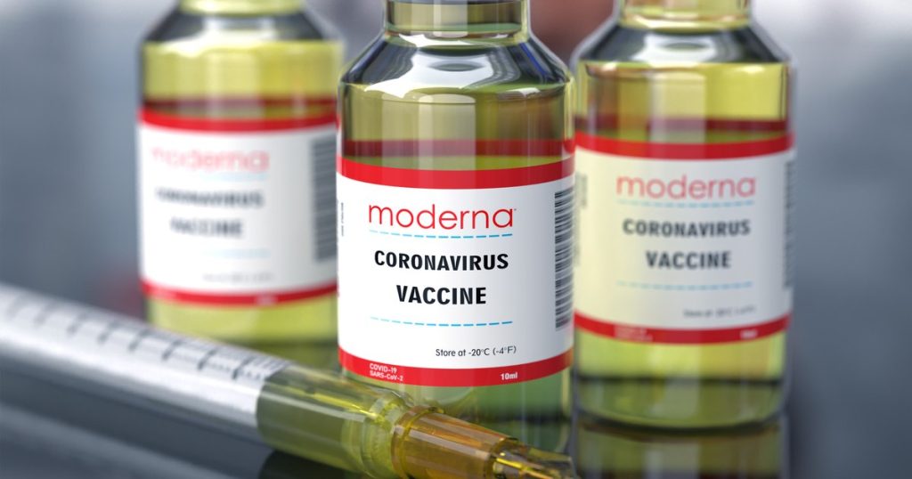 The modern company would have offered money and teddy bears to children to participate in studies for the anti-Covid vaccine