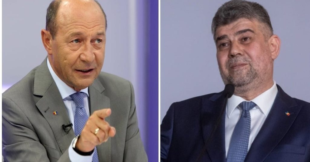 Traian Basescu, about the decision of Prime Minister Marcel Ciolacu to send emissaries to the USA: "Humility greater than that could not be brought"