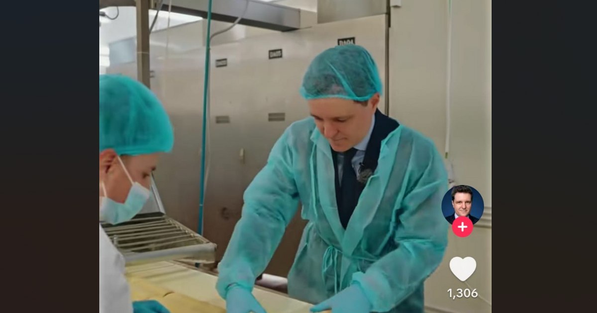 Video campaign "Culinary". The candidate Nicușor Dan kneaded Cozonaci: "To bring me a tray, I have my method"