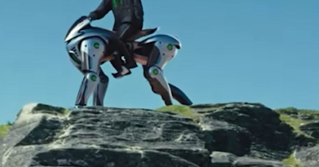 Video what the vehicle of the future looks like: a four -legged robot, powered by hydrogen, which can be ridden. When will it be available