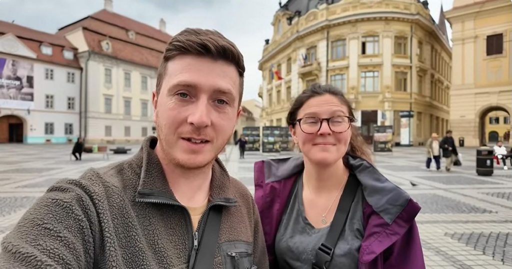 British video tourists, about Romania: "It's weird, coffee is more expensive than beer"