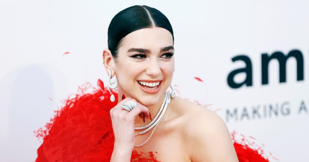 Dua Lipa, on the list of the richest British under 40. What other stars are in the top