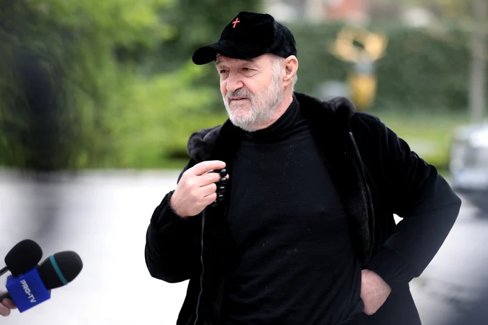 Gigi Becali, a speedy driver. Photo Mediafax