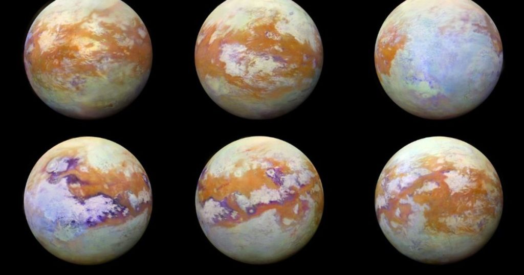Spectacular discovery. Titan, Saturn's Moon, has a climate similar to that of the Earth
