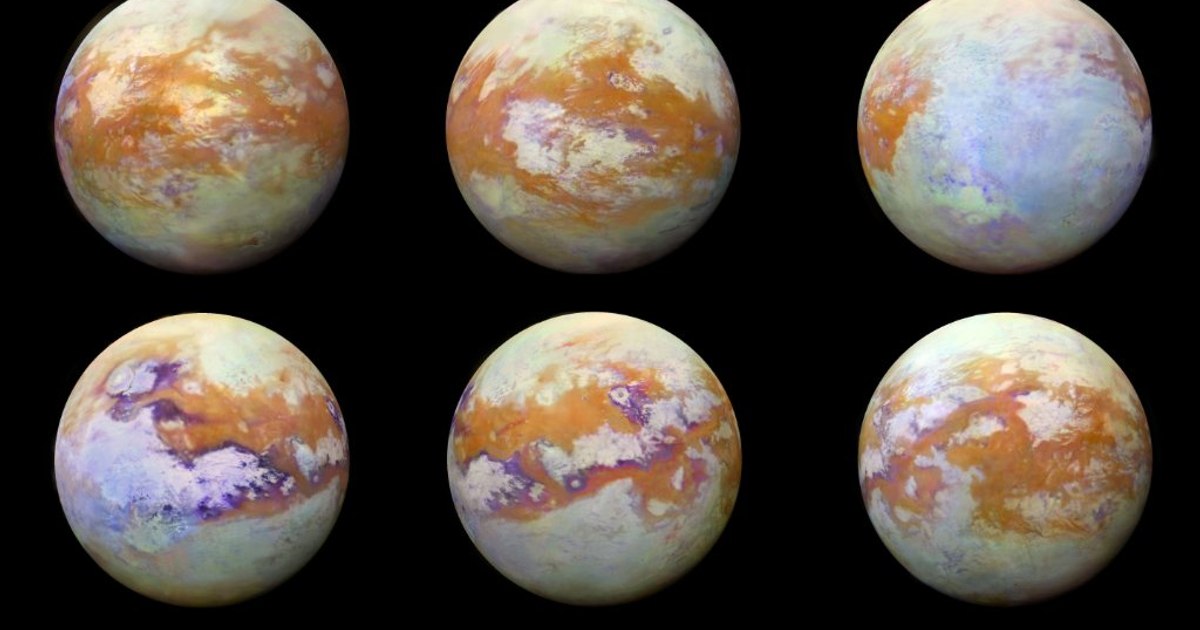 Spectacular discovery. Titan, Saturn's Moon, has a climate similar to that of the Earth