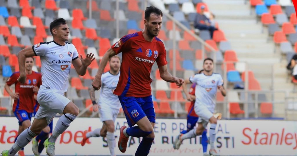 Steaua missed the chance to climb the first place in the Second League. Empty stands in Ghencea