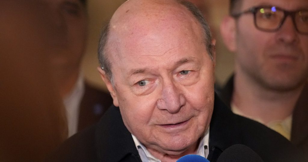 Traian Basescu's advice for Nicușor Dan. "I think he will have a 5 -year term without much problems."