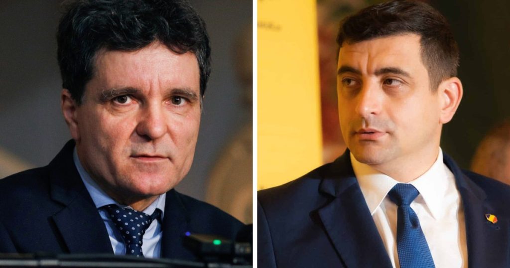 Video how George Simion and Nicușor Dan knew each other. The moment when they were legitimized and taken to the section: "I want my bulletin back"