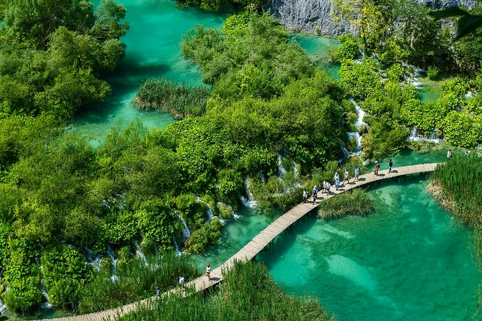 Plitvice, Croatia. Wikipedia source