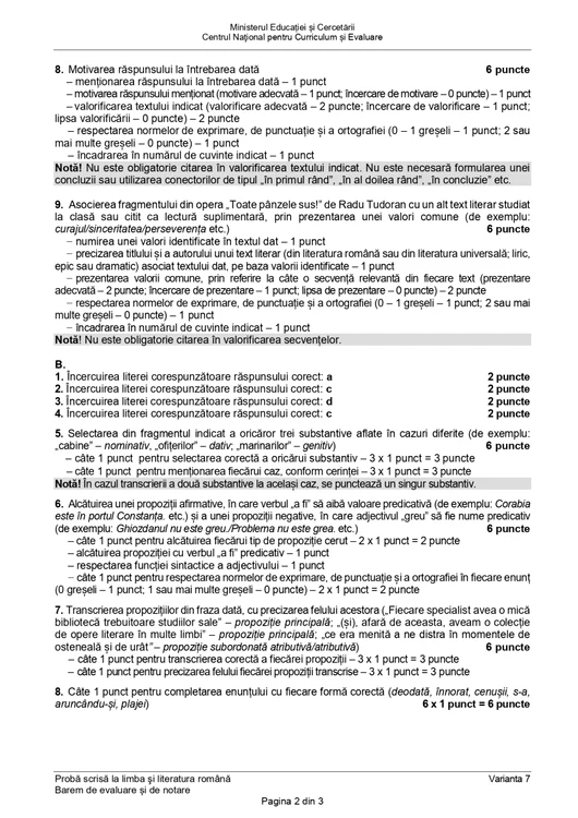 EN VIII 2025 Romanian language and literature Bar 07 Page 0002 1086x1536 JPG