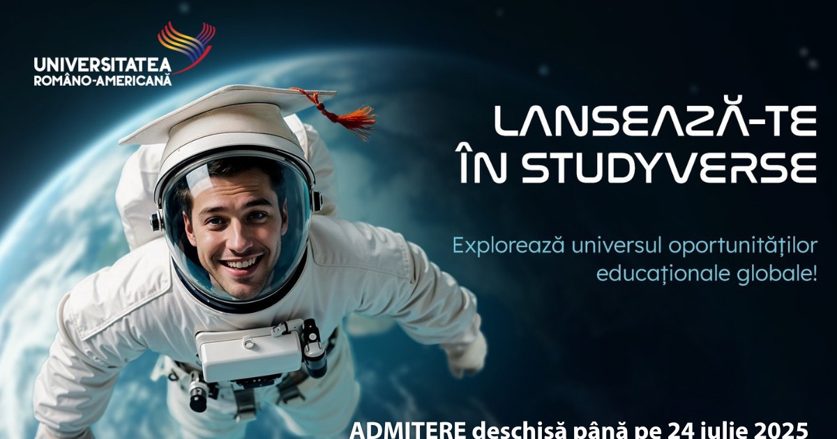 Admission 2025 at the Romanian-American University: seven faculties, places without tax, innovative digital platform and international opportunities