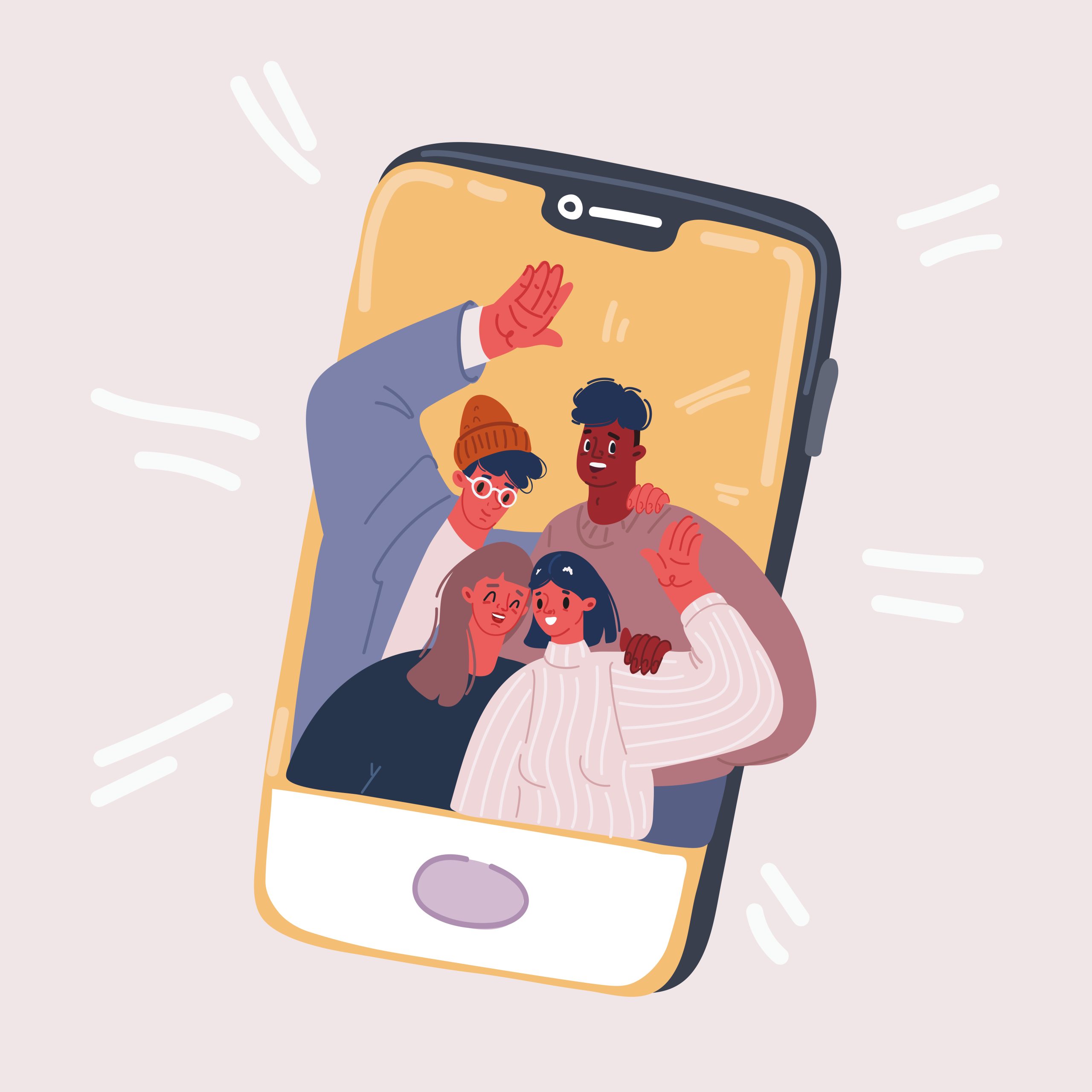 Analysis when social networks become a real risk for teenagers. "The ability to interact constructively has been reduced, the language is limited"