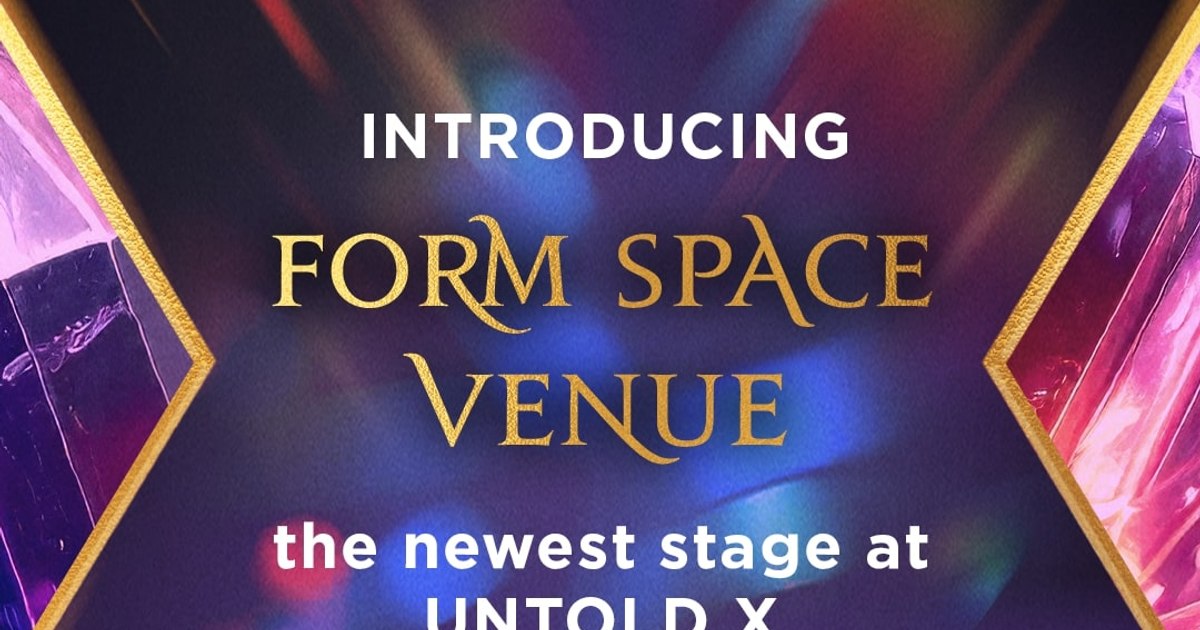 Form Space Venue, the new scene from Untold X, brings thematic parties and fresh artists