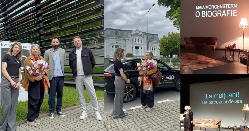 Maia Morgenstern, Florin Piersic Jr. and the theater that moves the Cultural Center of Romania to Vâlcea