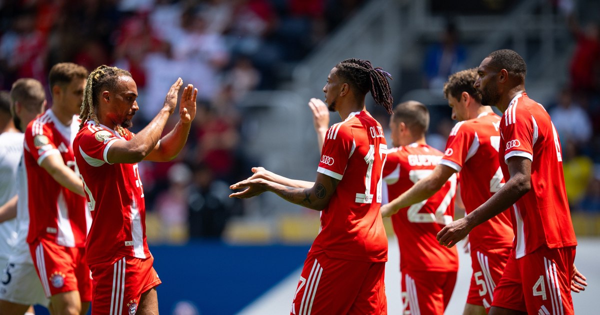 Maidan score at the club world. Bayern Munich gave ten goals in a match