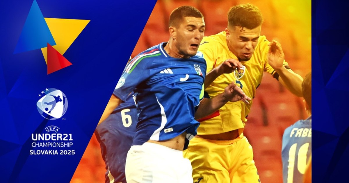 Romania U21, debut with the left at Euro 2025. The tricolors, defeated by Italy after Louis Munteanu became a penalty