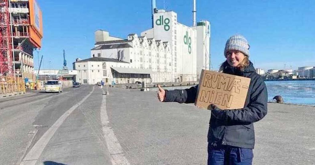 The experience experienced by a Danish young woman who traveled by hitchhiking to Romania. "People are friendly and eager to help"