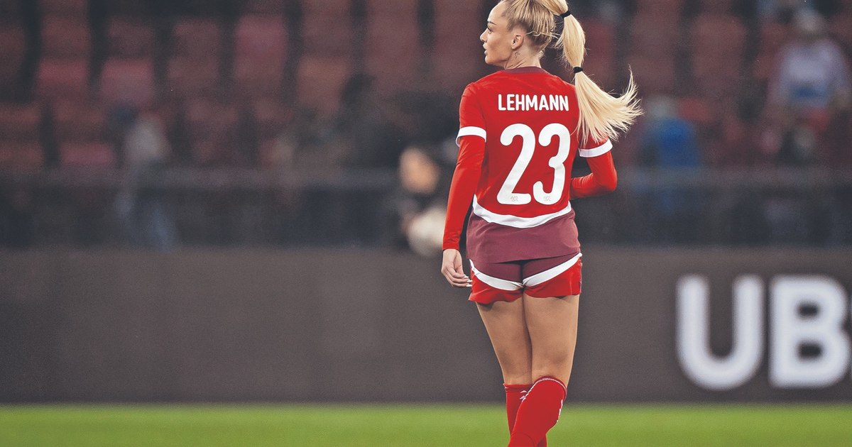 The sexiest footballer in the world, beaten by some kids. Shame on Switzerland female national
