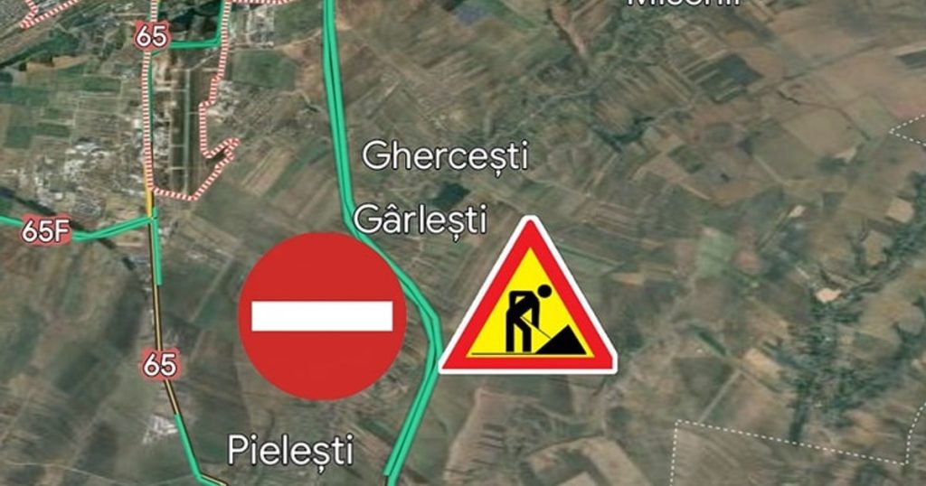 Traffic restrictions, during the weekend, on the express road Craiova - Pitești